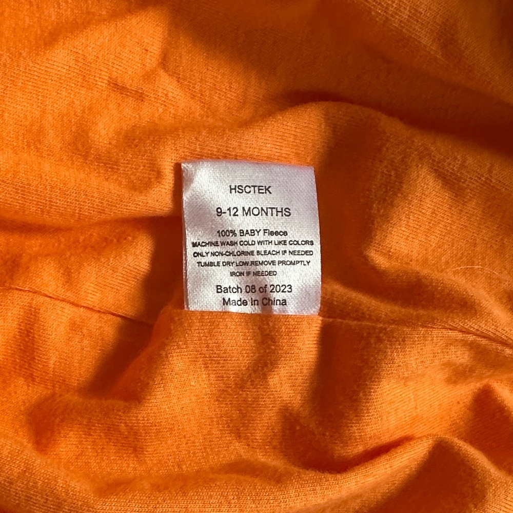 Astronaut Orange Space Commander Kids Costume - Picture 4 of 4